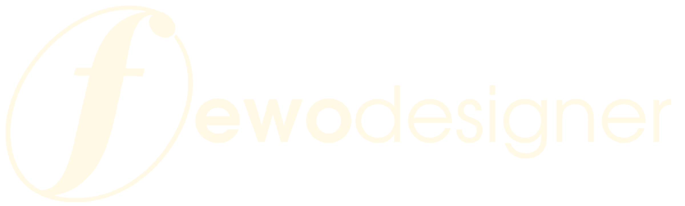 Logo Fewodesigner weiß